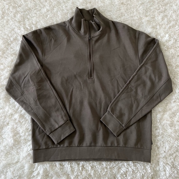 Lululemon french Terry Oversized Half Zip